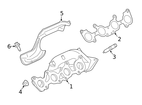 Exhaust Manifold for 2018 Ford F-150 #0
