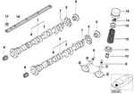 11311407013 - Engine: Hollow Bolt for BMW Image