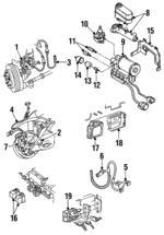 19244928 - : Control Module for Buick: LeSabre | Oldsmobile: 88, LSS, Regency | Pontiac: Bonneville Image