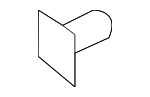 9423101 - Body: License Bracket Screw for GM Image