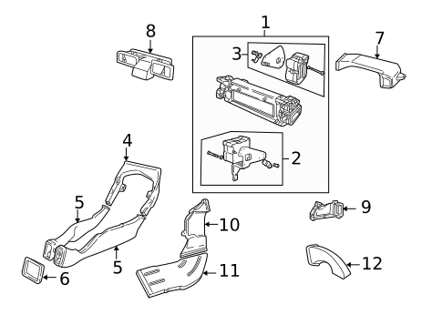 Ducts for 2001 Jaguar XJ8 #0