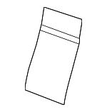 68102973AA - Body: Seat Back Pad for Chrysler: 300 | Dodge: Charger Image