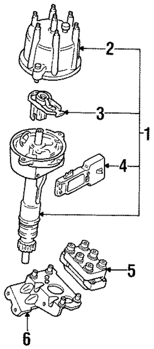 E6AZ12257A - Electrical: Coil Strap for Ford: Taurus, Tempo | Mercury: Sable, Topaz Image