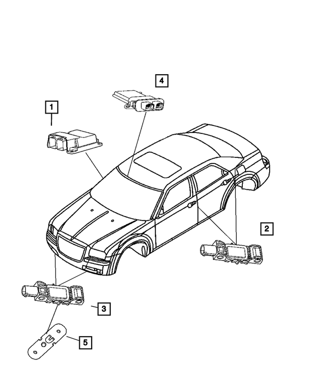 4602392AI - : Occupant Restraint Module for Mopar Image
