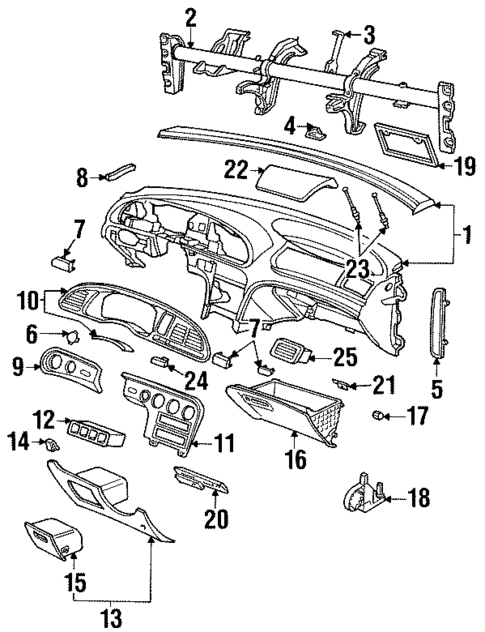 Window Defroster for 1996 Ford Contour #0