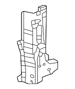 631303S5305ZZ - Body: Hinge Pillar Reinforced for Acura Image