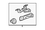 107905855CF - Ignition: Ignition Lock Assembly for Volkswagen Image