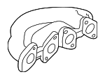 58253033E - Exhaust: Exhaust Manifold for Audi Image