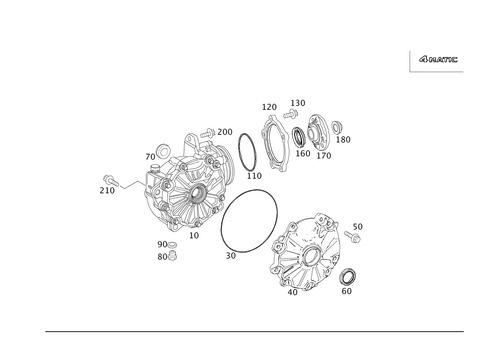 4MATIC&reg; Front Axle Drive for 2012 Mercedes-Benz E350 #0
