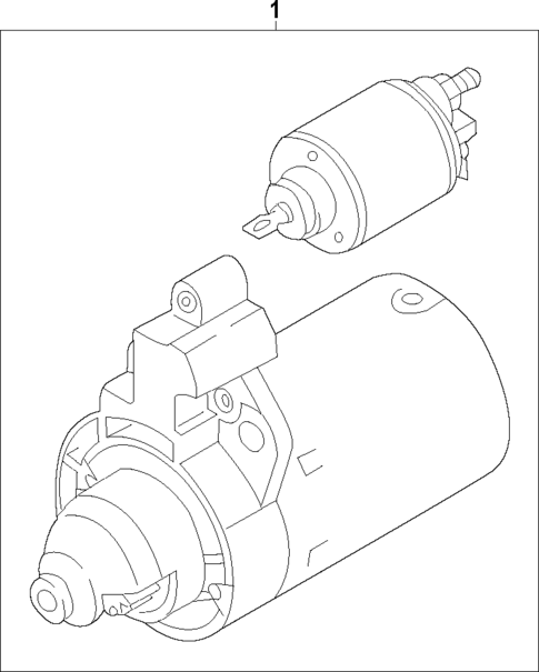 Starter for 2022 Audi Q3 #1