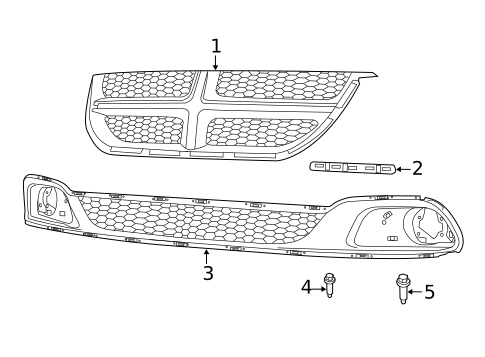 Grille & Components for 2013 Dodge Grand Caravan #0