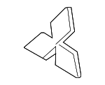 7415A603 - Body: Emblem for Mitsubishi Image