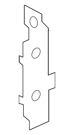 96175G5500 - Body: Radio Mount Bracket for Kia: Niro, Niro EV Image