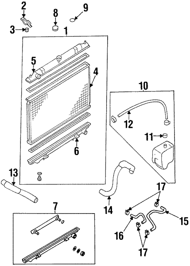 2163131U10 - : Hose for Nissan Image