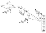 51432997410 - Vehicle Trim: Right Column A Cover for BMW Image