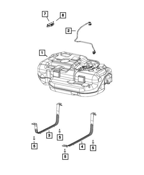 Fuel Tank for 2026 Chrysler Pacifica #0