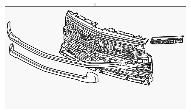 2022-2026 Chevrolet Grille 84692656 | Chevy Parts Pros