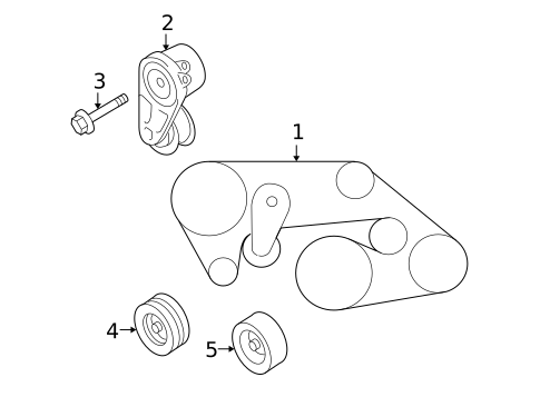 Belts & Pulleys for 2024 Nissan GT-R #0
