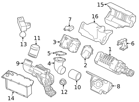 Supercharger & Components for 2014 Nissan Pathfinder #0