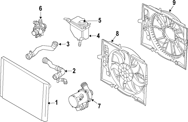 11538671517 - Cooling System: Thermostat Housing for BMW Image
