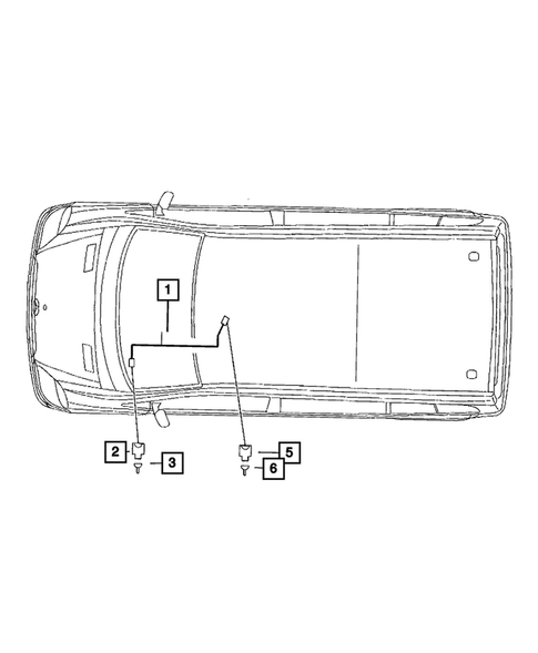 Wiring-Instrument Panel for 2007 Dodge Sprinter 3500 #1