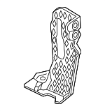 65129288079 - : Receiver Bracket for Mini: Cooper Clubman, Cooper Countryman Image