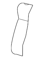 12790551 - : Seat Back Pad for Saab: 9-3 Image