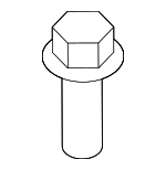 985187 - Electrical: Battery Holder Bolt for Volvo Image