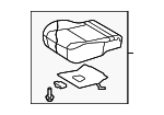 7100202Q80B1 - Body: Cushion Assembly for Toyota: Matrix Image