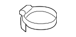 7129952119 - Fuel System: Filler Pipe Clamp for BMW Image