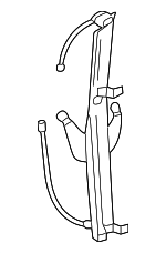 827210W210 - : Window Regulator for Nissan: Pathfinder, Pathfinder Armada Image