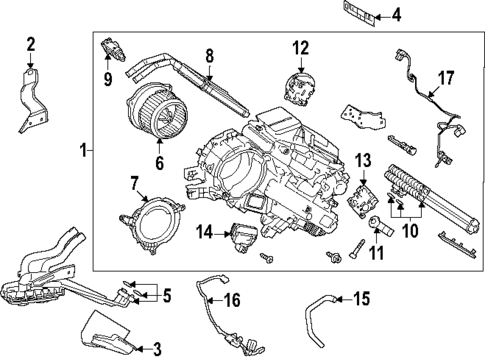 Rear Evaporator for 2025 Toyota Land Cruiser #0