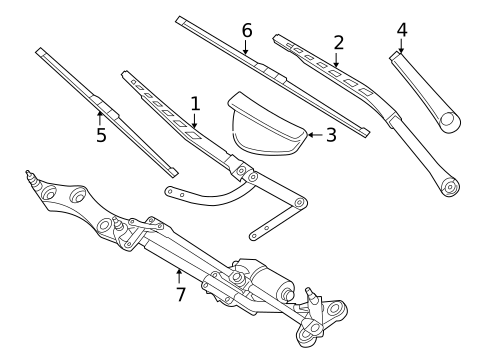 Wipers for 2009 BMW M6 #0