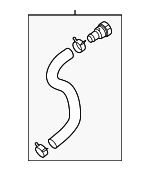 HVAC Heater Hose