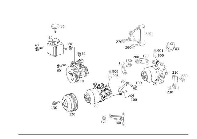 91014300801964 - Steering: Hexalobular Screw for Mercedes-Benz: 180A, 180b, 220a, 300C, 300CD, A220, A35 AMG, AMG GT, AMG GT Black Series, AMG GT C, AMG GT R, AMG GT S, C240, C280, C300, C320, C43 AMG, C63 AMG S E Performance, CL500, CL55 AMG, CL63 AMG, CLA250, CLA35 AMG, CLA45 AMG, CLA45 AMG S, E320, E430, E500, EQB 250+, EQB 300, EQB 350, GL320, GL550, GLA250, GLA35 AMG, GLA45 AMG, GLB250, GLB35 AMG, ML350, ML450, ML500, ML550, ML63 AMG, R350, R500, S430, S55 AMG, S63 AMG, SL63 AMG, SLK250, SLS AMG Image image