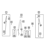 6TS651D4AB - Restraints: 2nd Row Outer Seat Belt for Jeep: Grand Wagoneer, Wagoneer Image