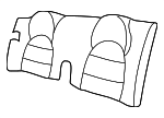 GJB5518EAAGD - Body: Seat Back Assembly for Jaguar Image