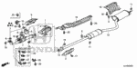 90126SS0000 - Electrical/Exhaust/Heater/Fuel: BOLT-WASHER (6X16) for Honda Image