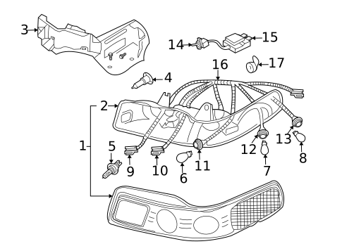 Lighting - Exterior for 2004 Cadillac Seville #0