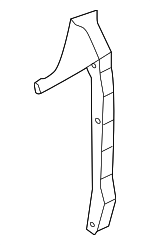 4H0821112C - : End Plate for Audi Image