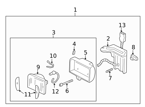 Lighting - Exterior for 1997 GMC Jimmy #2