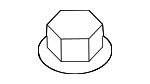 N90503801 - Body: Impact Bar Nut for Audi Image