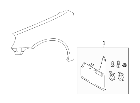 Exterior Trim - Fender for 2012 Volkswagen GTI #0