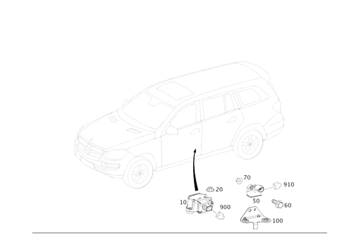 Electronic Stability Program (ESPÄ‚Â‚Ä¹Ë) for 2014 Mercedes-Benz GL550 #0
