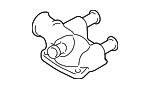 12790474 - Cooling System: Thermostat Cover for Saab: 9-3, 9-3X Image