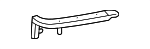 2088800112 - Body: Bumper Cover Rail for Mercedes-Benz Image