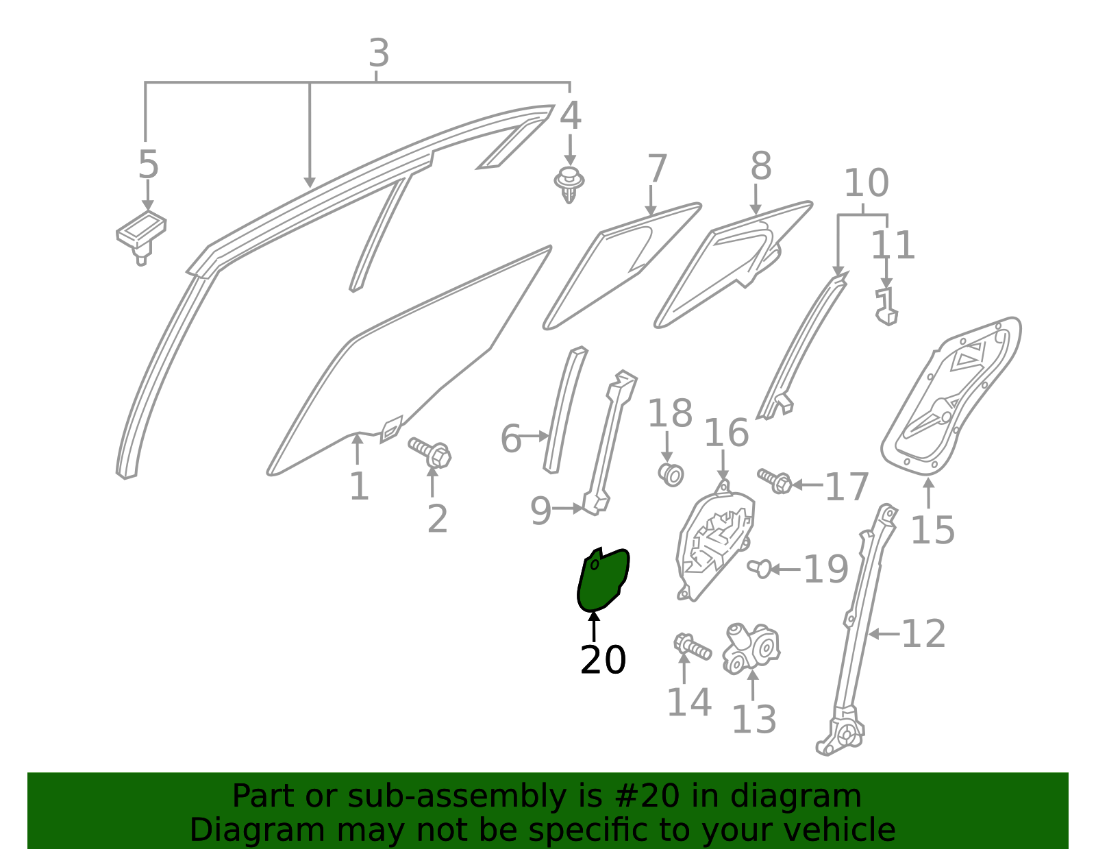 BCJH-72-865A - Door Panel Insulation - 2019-2025 Mazda | Mazda Swag
