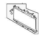 45111AL04A - : Radiator Assembly for Subaru Image