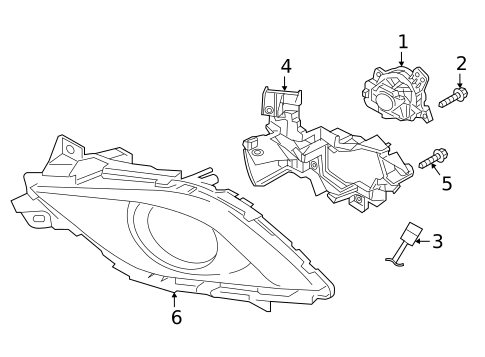 Fog Lamps for 2016 Mazda 6 #0