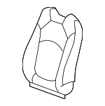 20864282 - Body: Seat Back Cover for Buick: Enclave Image